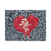 Stretched Heart Print On Paper