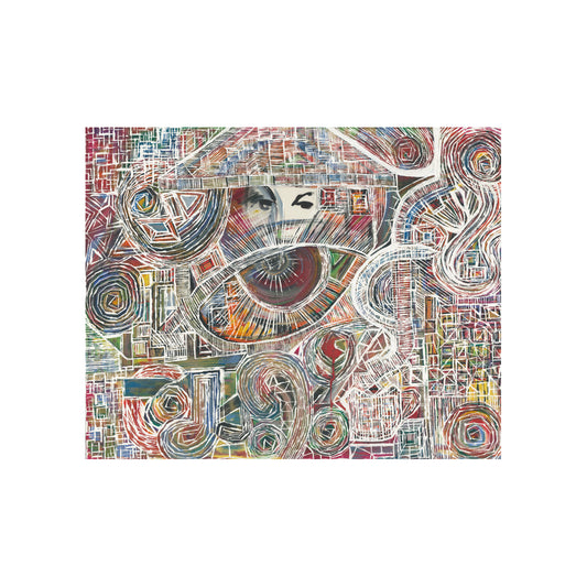 Stitched Muse Canvas Print